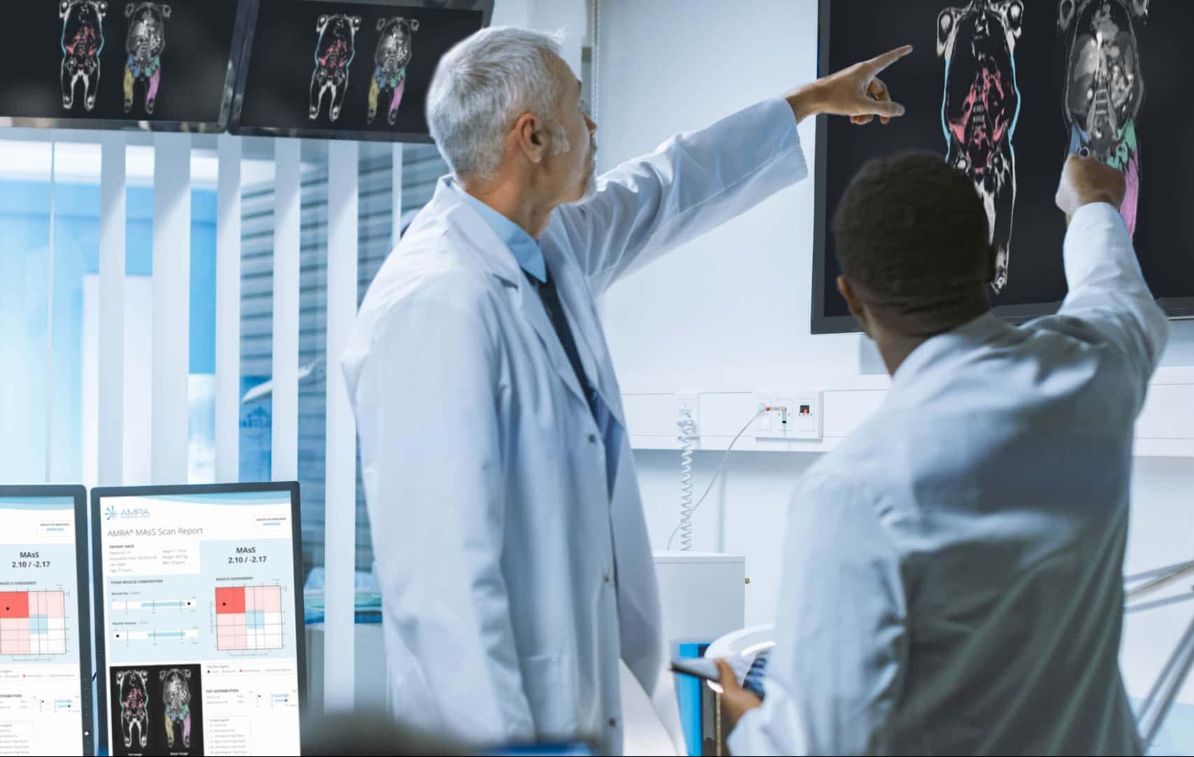 AMRA® MAsS Scan help you understand your patient’s muscle quality.