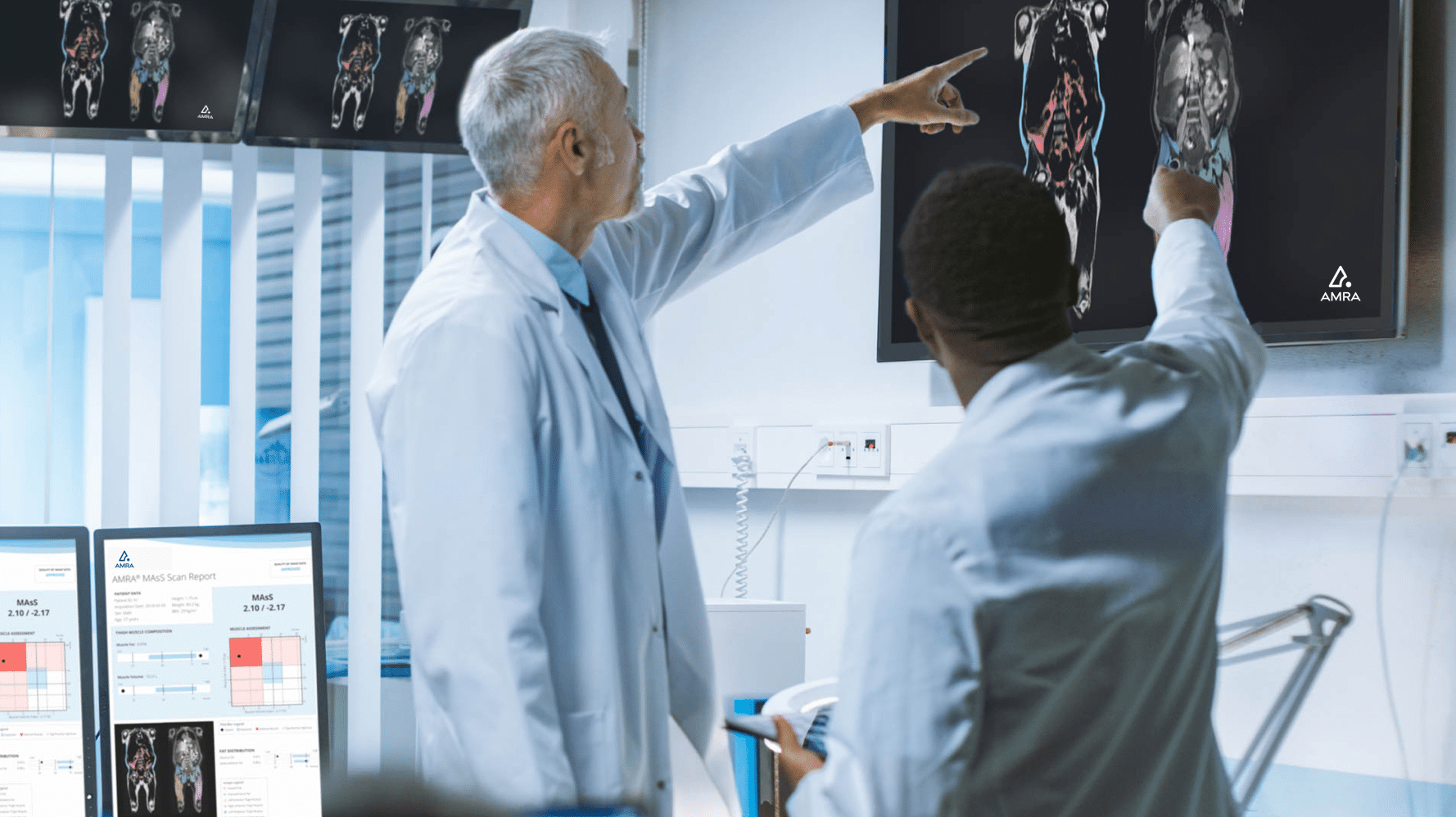 AMRA® MAsS Scan help you understand your patient’s muscle quality.