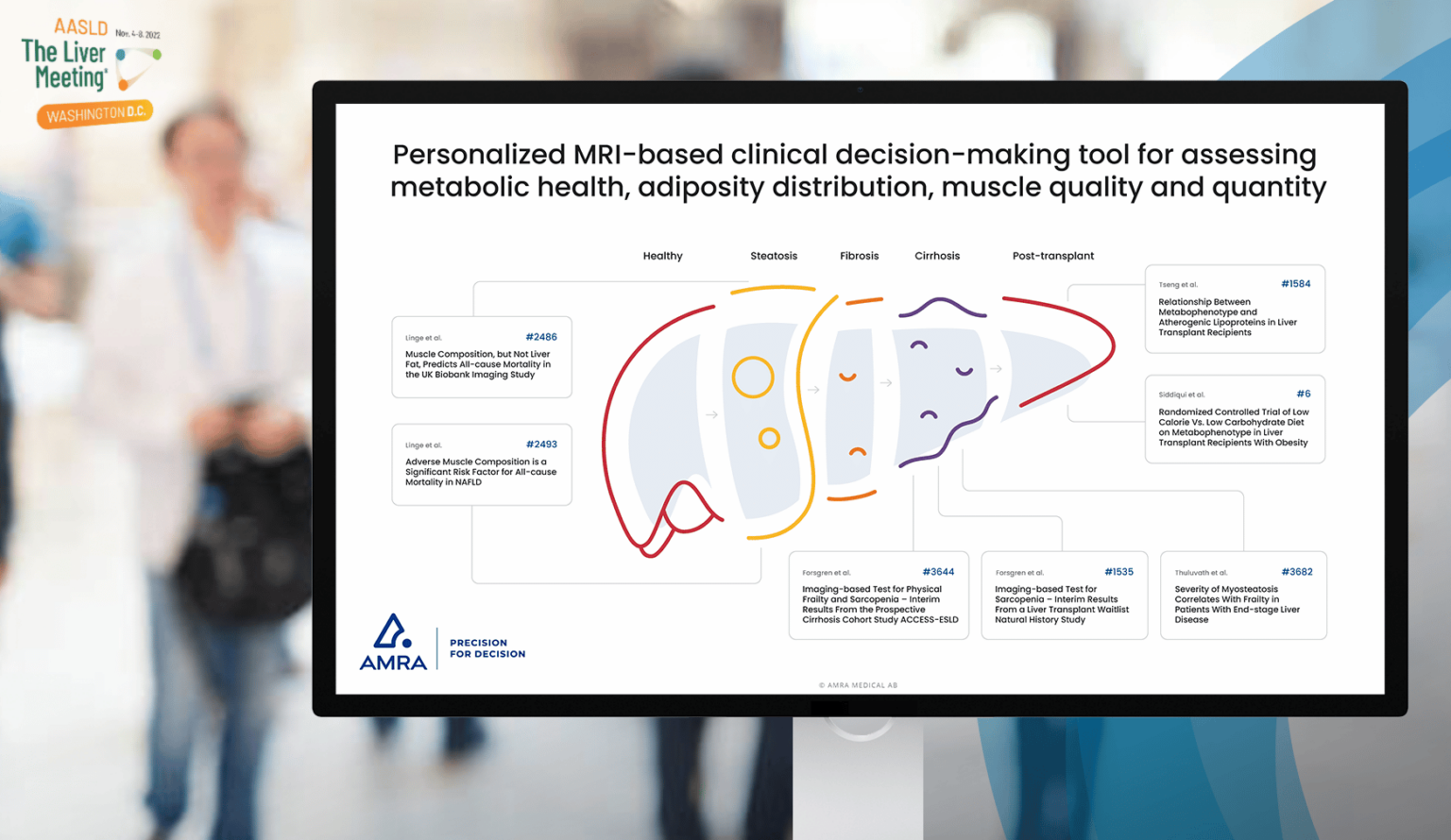 AMRA Medical at AASLD 2022 Premier MRI Technology and Informatics for